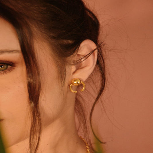 Aretes Greta Gold