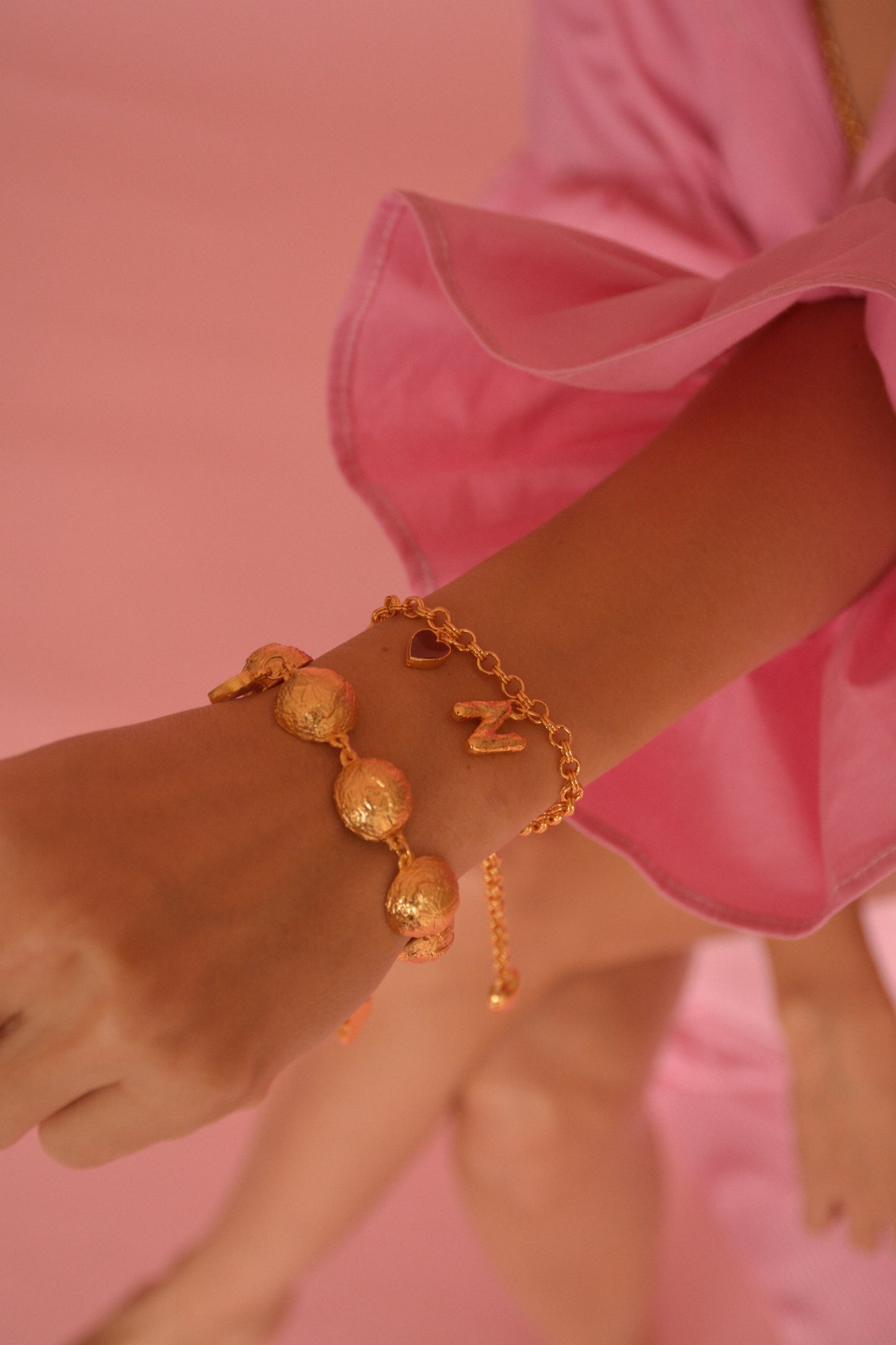 Pulsera Bubble Rosa