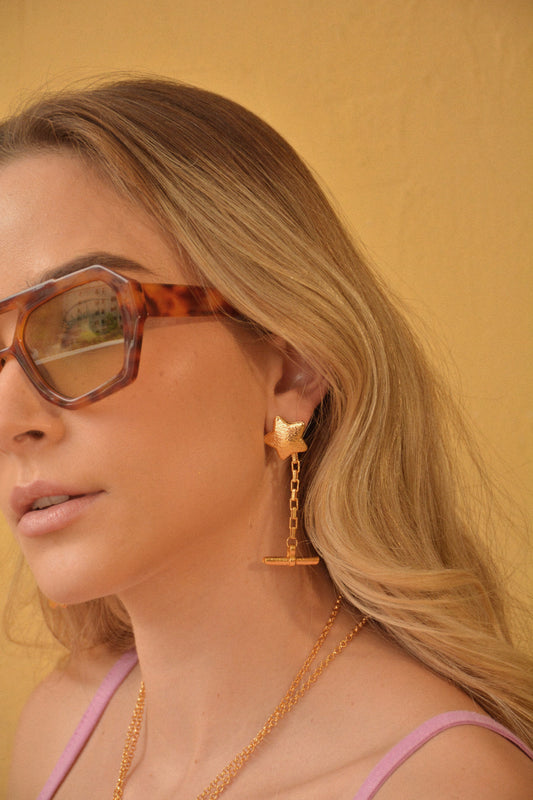 Aretes Estrella Fugaz