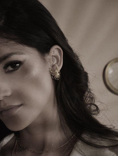 Aretes Escarabajo