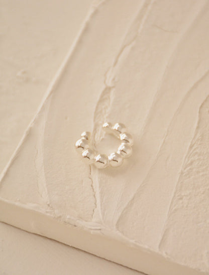 Earcuff Circle - Silver