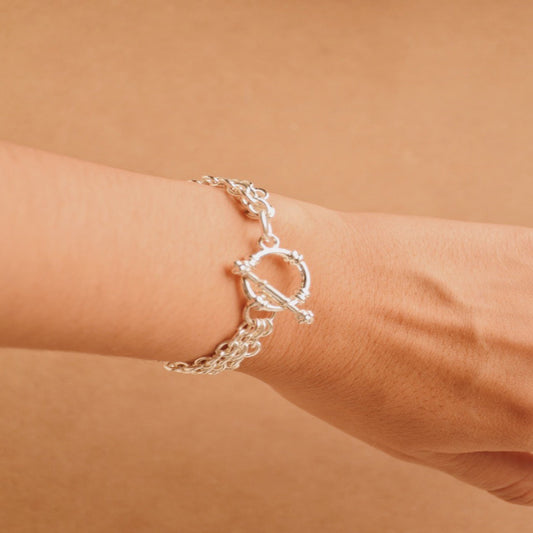 Pulsera Egypt - Silver