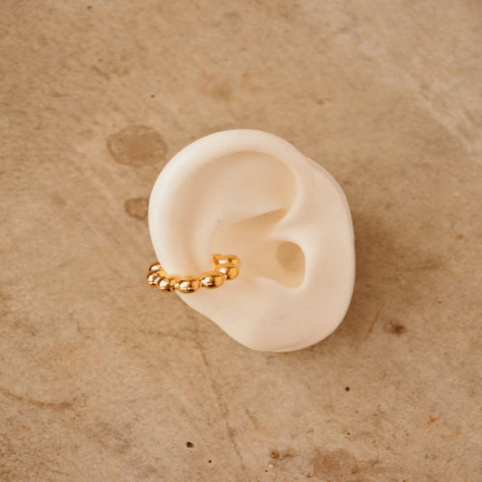 Earcuff Circle - Gold